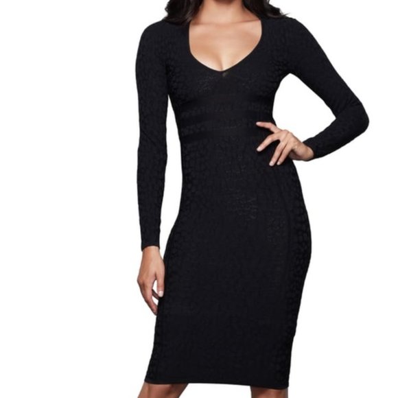 Good American Dresses & Skirts - NWOT Good American Cheetah pattern body-con dress